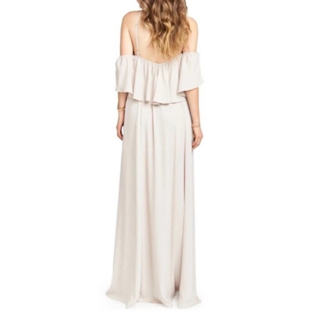 Show Me Your Mumu Rebecca Ruffle Maxi Dress Show Me The Ring Women's Size XS - Picture 3 of 5